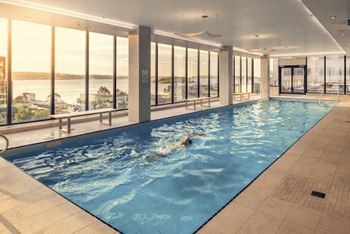 View the interior swimming pool >